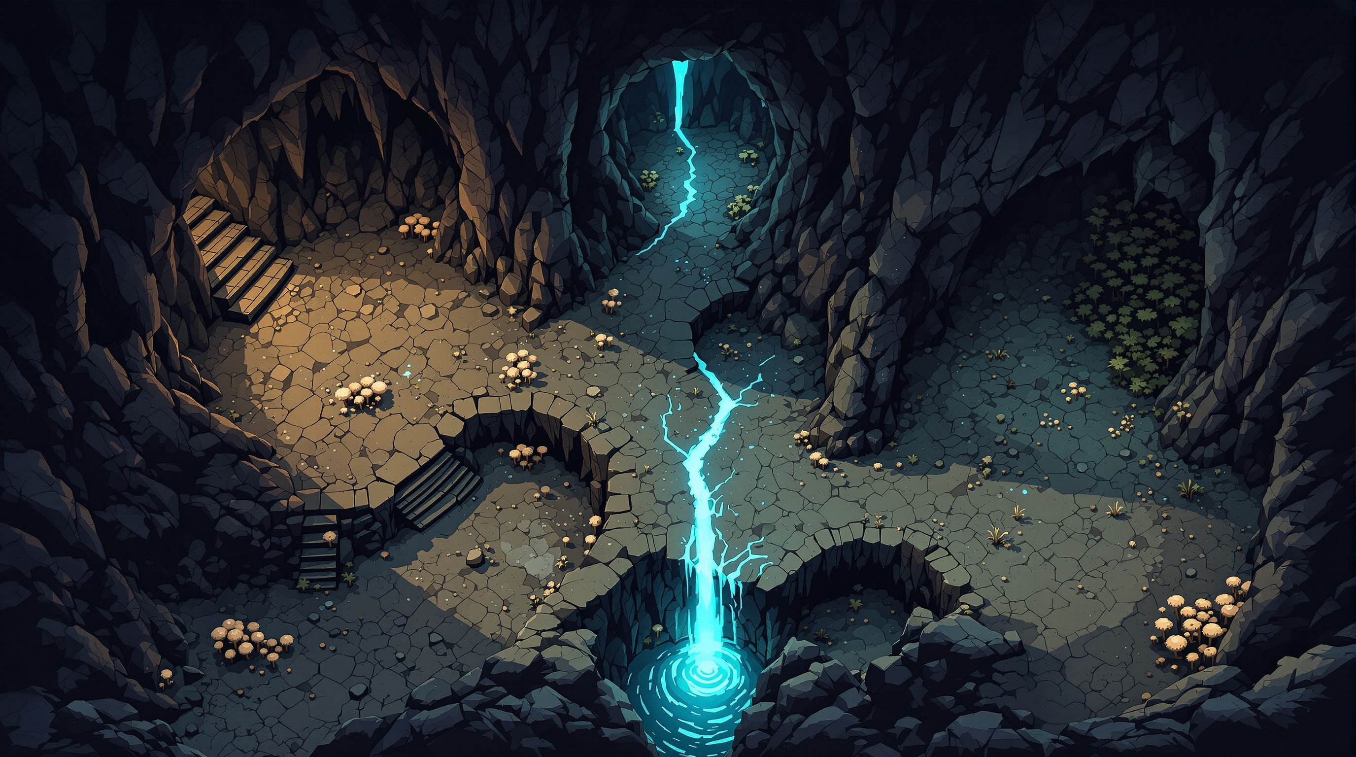 Fungal grotto