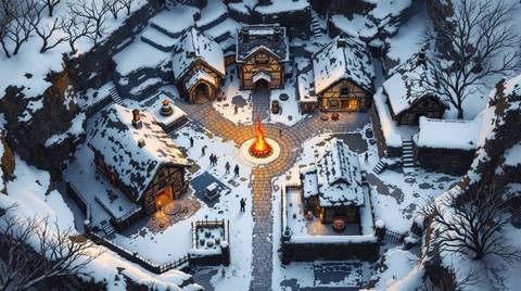 Mountain village
