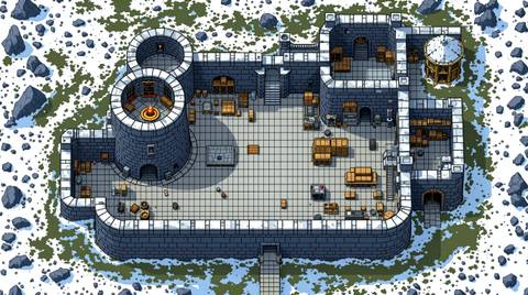 Ice fortress