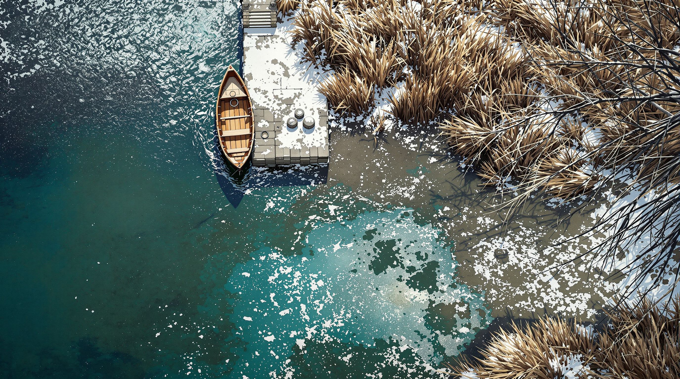 Reed marsh