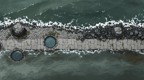 Rocky shore