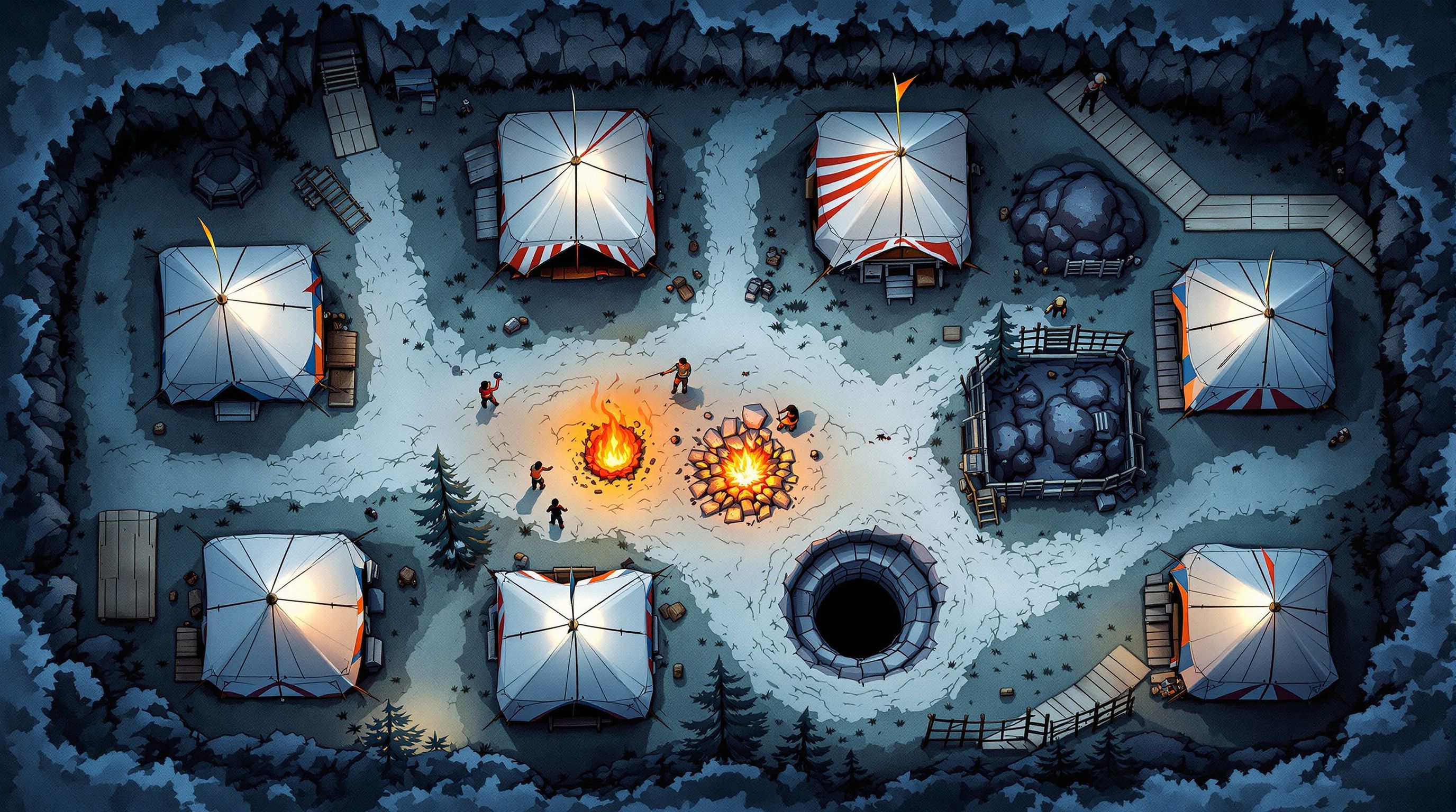 Mining camp