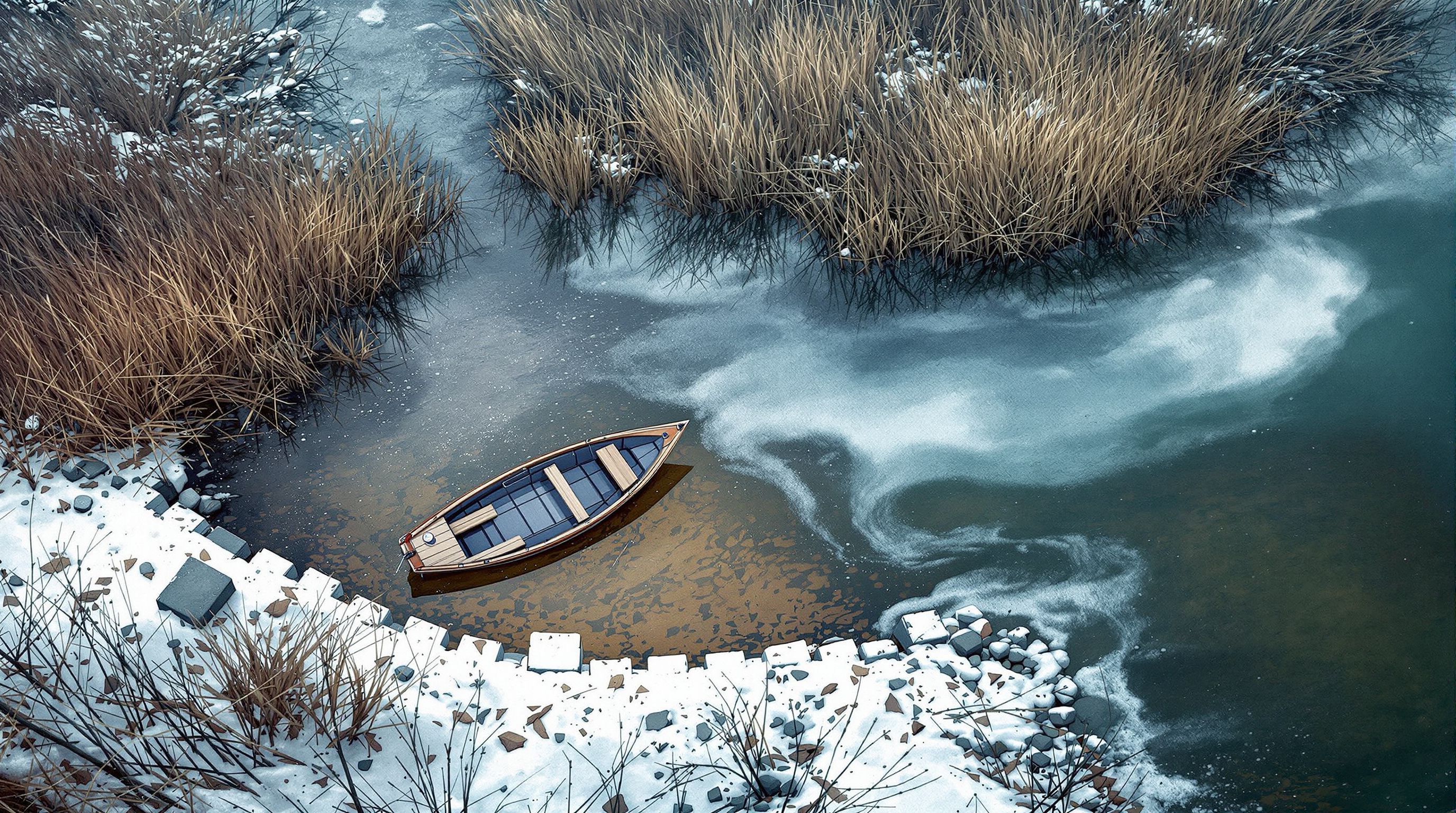 Reed marsh