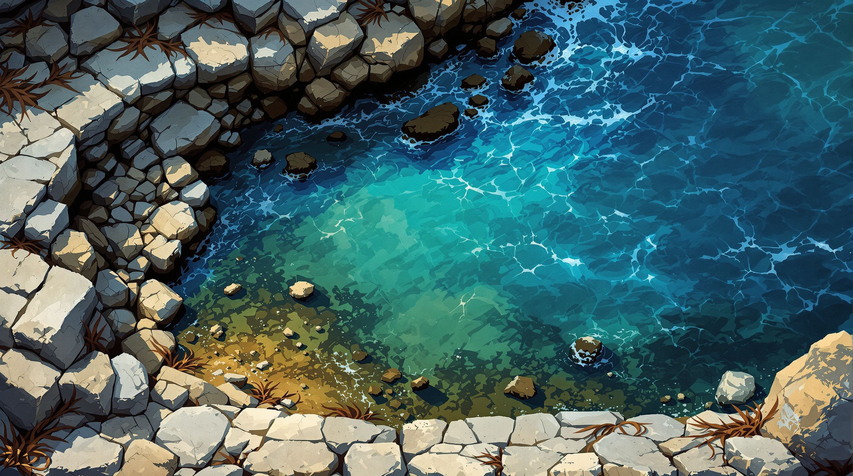 Rocky shore