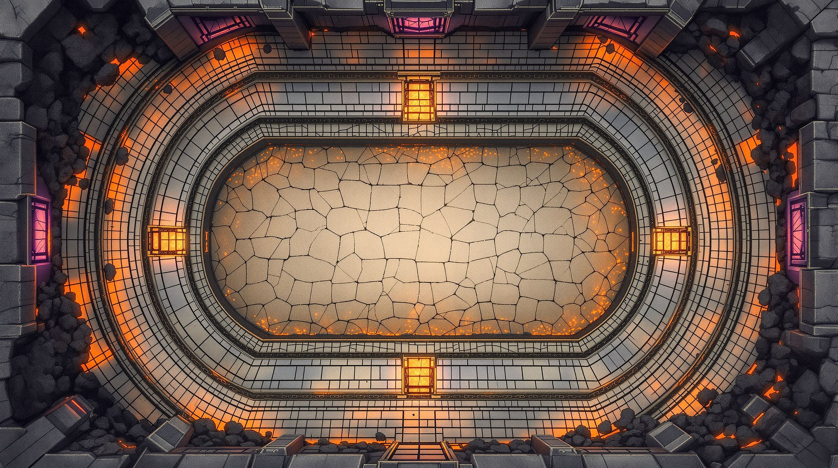 Lava arena