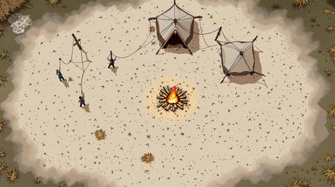 Marching camp