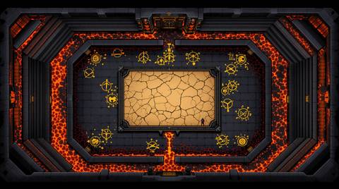 Lava arena
