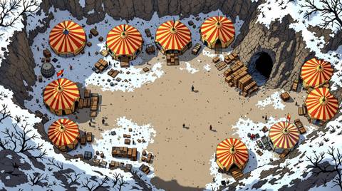 Mining camp