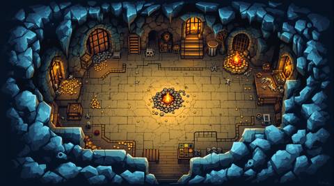 Troll cave