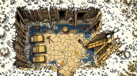 Mine hideout
